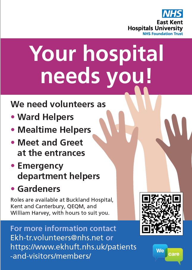 Hospital Volunteering - Eastry Parish Council