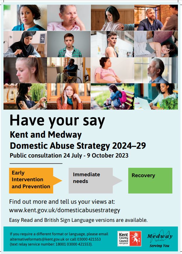 Kent & Medway Partnership Domestic Abuse Strategy 2024-2029.
